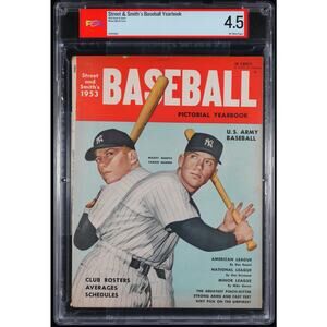 Street & Smith 1953 Mickey Mantle Magazine PSA 4.5, New York Yankees, The Mick